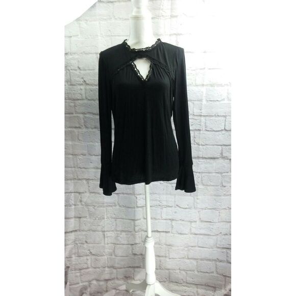 Adrianna Papell  Bell Sleeve Key-Hole - Picture 8 of 9